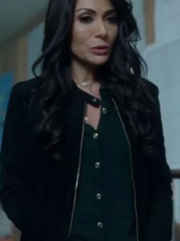 Hermione Lodge Riverdale Black Cotton Jacket