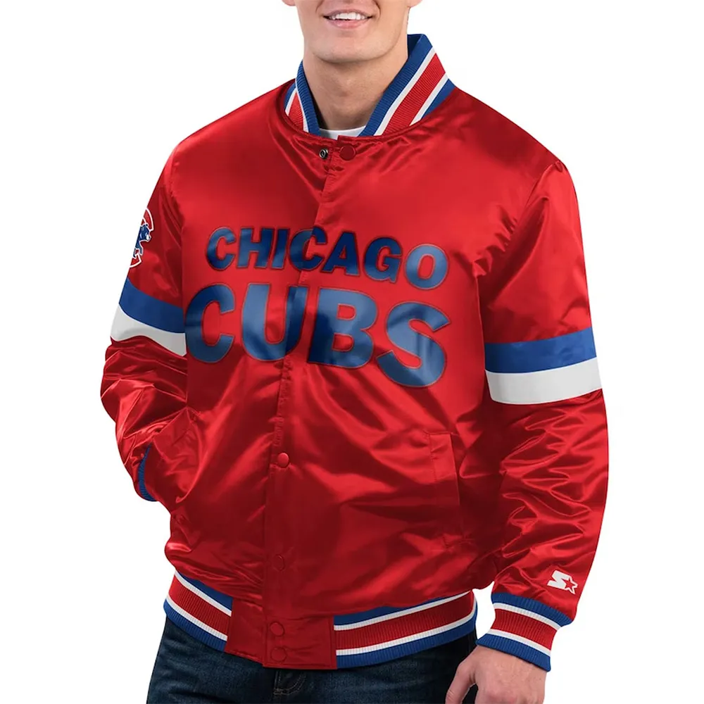 Home Game Chicago Cubs Red Jacket Home Game Chicago Cubs Red Jacket