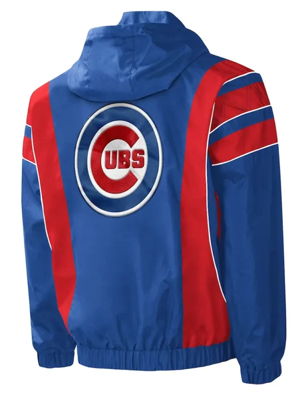 Home Team Chicago Cubs Half-Zip Hoodie Jacket