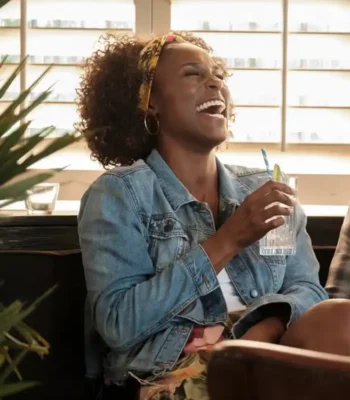 Issa Rae The Lovebirds Blue Denim Jacket