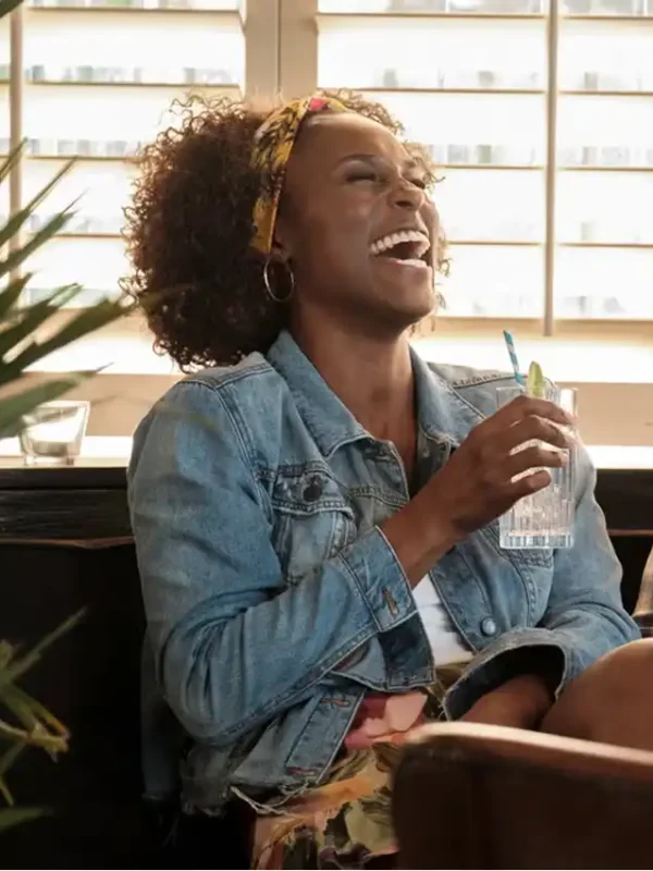 Issa Rae The Lovebirds Blue Denim Jacket