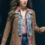 Izzy Bowin The Flash Fringe Leather Coat