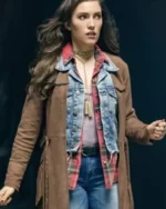 Izzy Bowin The Flash Fringe Leather Coat