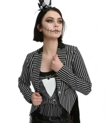 Jack Skellington Nightmare Before Christmas Womens Tailcoat