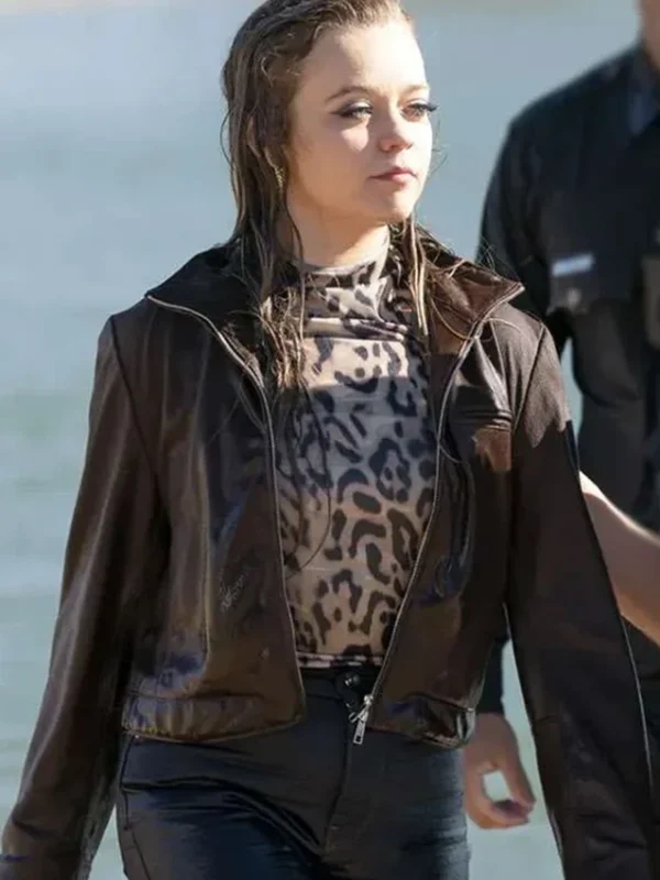Jade Pettyjohn The Rookie S07 Leather Jacket