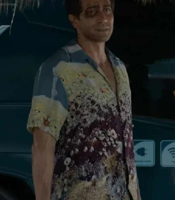 Jake Gyllenhaal Road House 2024 Floral and Paisley Shirt