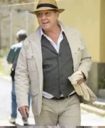 The Blacklist James Spader White Cotton Jacket