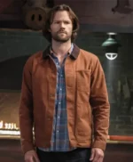Jared Padalecki Supernatural Brown Cotton Jacket