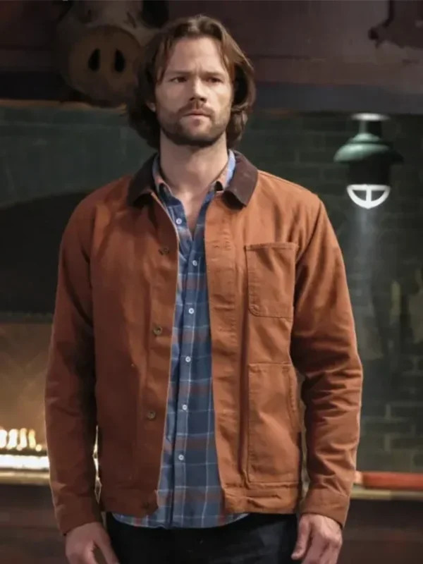 Jared Padalecki Supernatural Brown Cotton Jacket