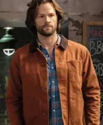 Jared Padalecki Supernatural Brown Cotton Jacket