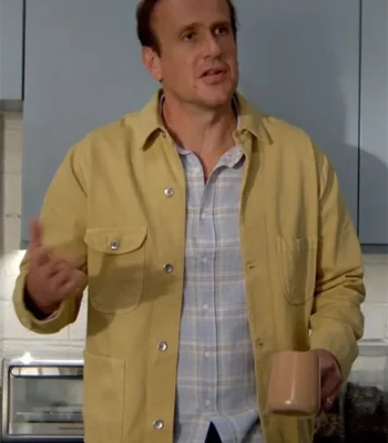 Jason Segel Shrinking Yellow Cotton Jacket