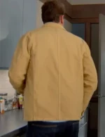 Jason Segel Shrinking Yellow Cotton Jacket