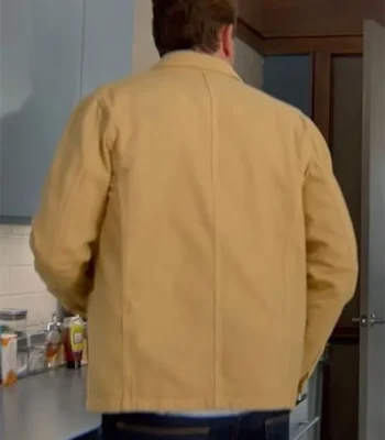 Jason Segel Shrinking Yellow Cotton Jacket