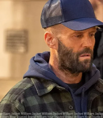 Jason Statham The Beekeeper Plaid Jacket