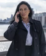 Jeanine Nerissa Sothcott Renegades Black Trench Coat