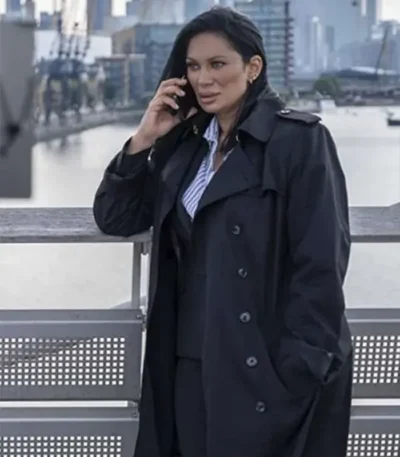 Jeanine Nerissa Sothcott Renegades Black Trench Coat