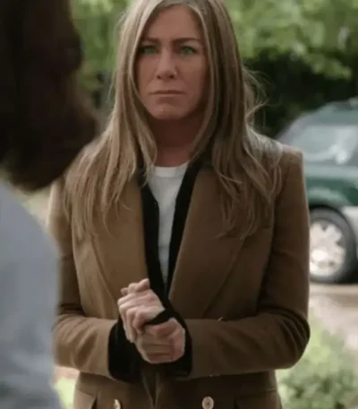 Jennifer Aniston The Morning Show Brown Trench Coat