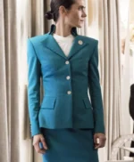 Jennifer Connelly Snowpiercer Blue Coat
