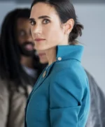 Jennifer Connelly Snowpiercer Blue Coat