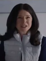 Jennifer-Juniper Angeli Sight 2023 White Puffer Vest
