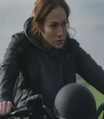 Jennifer Lopez The Mother 2023 Black Jacket