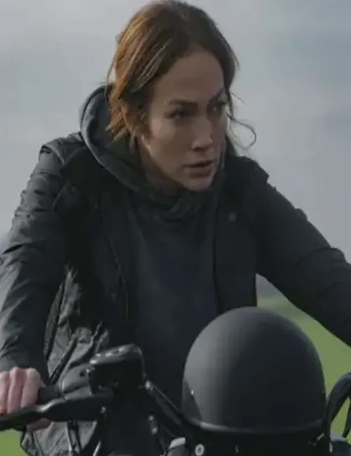 Jennifer Lopez The Mother 2023 Black Jacket Jennifer Lopez The Mother 2023 Black Jacket