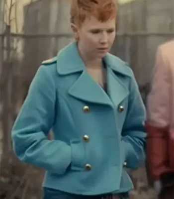 Jenny The Fall Of The House Of Usher Blue Wool Jacket