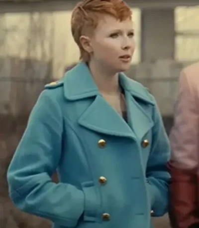 Jenny The Fall Of The House Of Usher Blue Wool Jacket