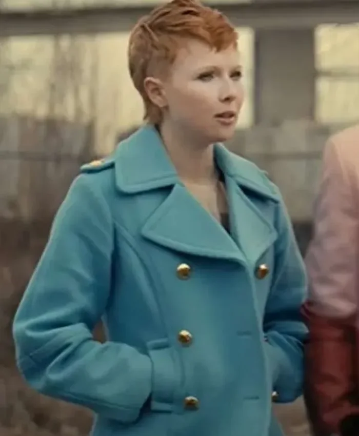Jenny The Fall Of The House Of Usher Blue Wool Jacket Jenny The Fall Of The House Of Usher Blue Wool Jacket