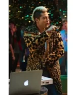Jeronimo Cantillo Rebelde Dixon Leopard Coat