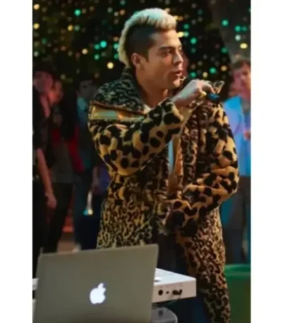 Jeronimo Cantillo Rebelde Dixon Leopard Coat
