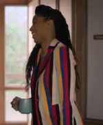 Shrinking 2023 Jessica Williams Multi Color Blazer