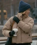 Jessy Schram Chicago Med S10 Puffer Jacket