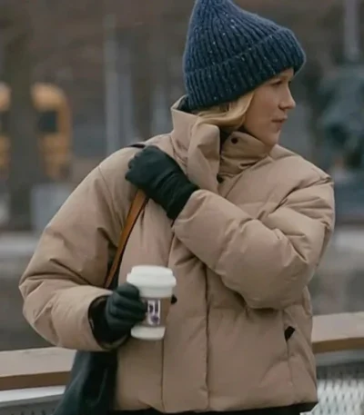 Jessy Schram Chicago Med S10 Puffer Jacket