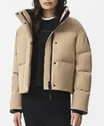 Jessy Schram Chicago Med S10 Puffer Jacket