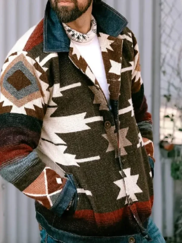 Shrinking S03 Jimmy Aztec Jacket