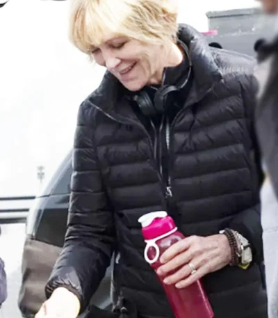 Joanna Kerns The Good Doctor Series Black Puffer Jacket