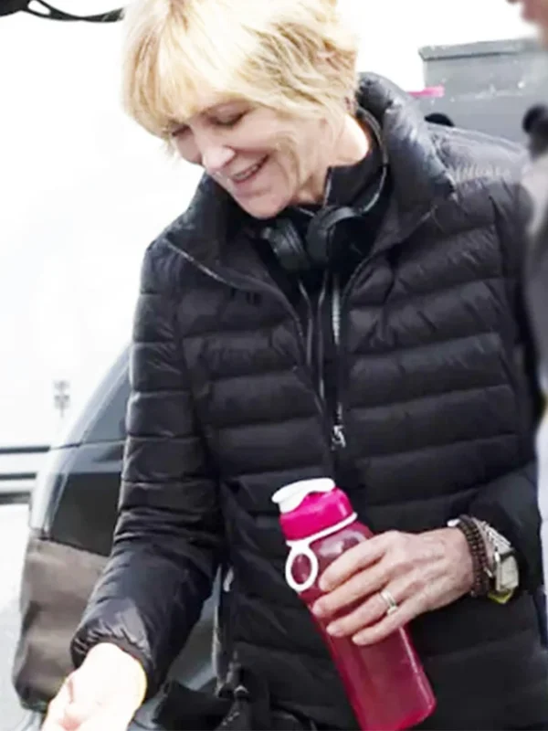 Joanna Kerns The Good Doctor Series Black Puffer Jacket