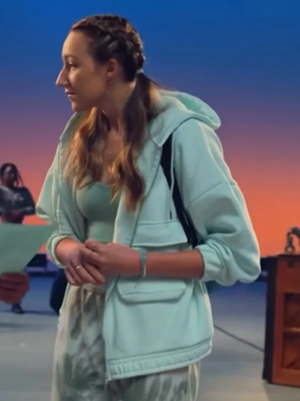 Tall Girl 2 Ava Michelle Blue Hooded Jacket