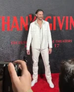 Joe Delfin Thanksgiving 2023 White Jacket