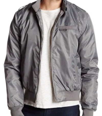 Joe Keery Stranger Things Satin Zip Up Bomber Jacket