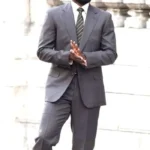 John David Washington Tenet Grey Suit