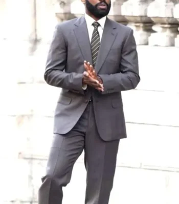 John David Washington Tenet Grey Suit