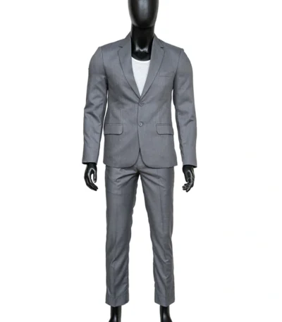 John David Washington Tenet Grey Suit