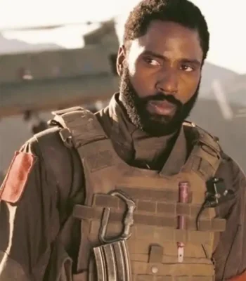 John David Washington Tenet The Protagonist Beige Vest