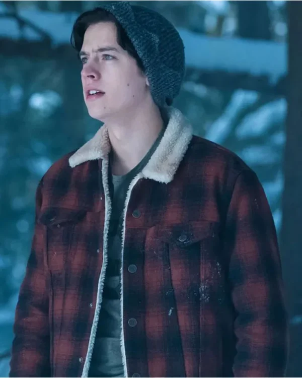 Jughead Jones Riverdale S02 E02 Red Plaid Jacket