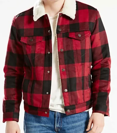 Jughead Jones Riverdale S02 E02 Red Plaid Jacket