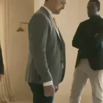 Justin Timberlake Reptile (Movie 2023) Grey Blazer
