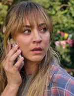 Kaley Cuoco Role Play 2024 Plaid Jacket