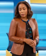 Karen Pittman The Morning Show S04 Brown Jacket